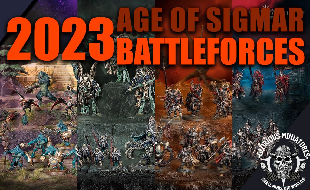 Age Of Sigmar Battleforces Glorious Miniatures